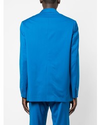 Мужской синий двубортный пиджак от A BETTER MISTAKE