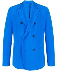 Мужской синий двубортный пиджак от Hydrogen