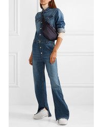 Синий джинсовый комбинезон от Ganni