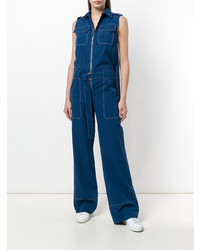 Синий джинсовый комбинезон от MRZ