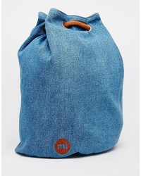 Женский синий джинсовый рюкзак от Mi-pac