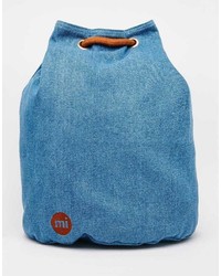 Женский синий джинсовый рюкзак от Mi-pac