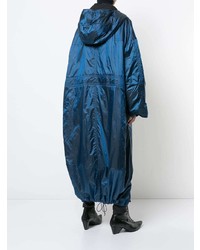 Женский синий дождевик от Haider Ackermann