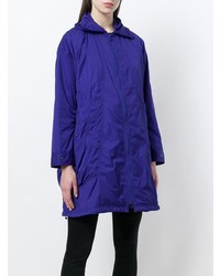 Женский синий дождевик от Issey Miyake Vintage