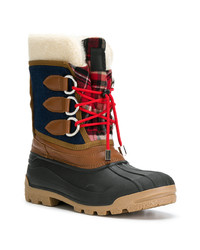 Мужской синий зимние ботинки от DSQUARED2