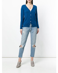 Женский синий кардиган от N.Peal