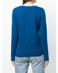 Женский синий кардиган от N.Peal