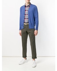 Мужской синий кардиган от Aspesi