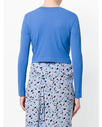 Женский синий кардиган от Roberto Collina