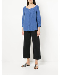 Женский синий кардиган от Aspesi