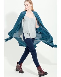 Женский синий кардиган от LO