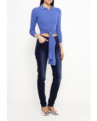 Женский синий кардиган от LOST INK