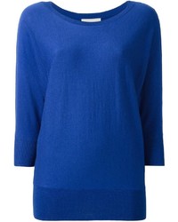 Синий кашемировый свитер