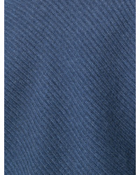 Женский синий кашемировый свитер от Derek Lam