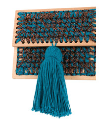 Синий клатч от 711