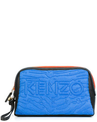 Синий клатч от Kenzo