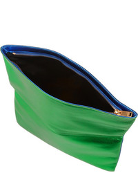 Синий клатч от Saint Laurent