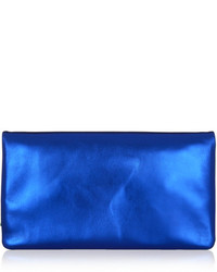 Синий клатч от Saint Laurent