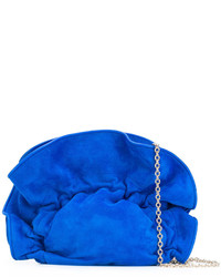 Синий клатч от Nina Ricci