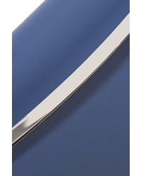 Синий кожаный клатч от Eddie Borgo