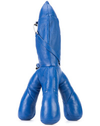 Синий кожаный клатч от CHRISTOPHER RAEBURN