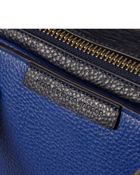 Синий кожаный портфель от Marc by Marc Jacobs
