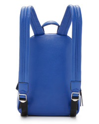 Женский синий кожаный рюкзак от Marc Jacobs