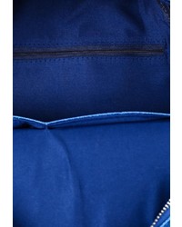 Женский синий кожаный рюкзак от Chantal