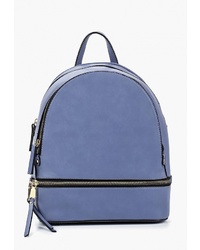 Женский синий кожаный рюкзак от Fabretti