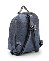 Женский синий кожаный рюкзак от Furla