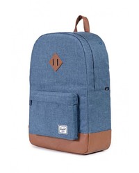 Женский синий кожаный рюкзак от Herschel Supply Co.