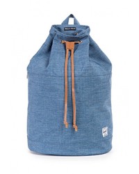 Женский синий кожаный рюкзак от Herschel Supply Co.
