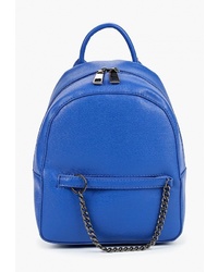 Женский синий кожаный рюкзак от Ors Oro