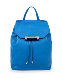 Женский синий кожаный рюкзак от Palio