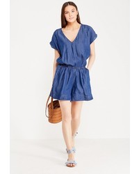 Синий комбинезон с шортами от Gap