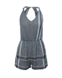 Синий комбинезон с шортами