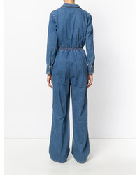 Синий комбинезон от MiH Jeans