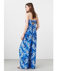 Синий комбинезон от Mango