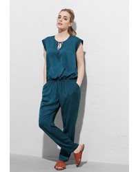 Синий комбинезон от Violeta BY MANGO