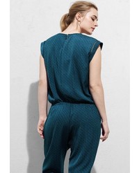 Синий комбинезон от Violeta BY MANGO