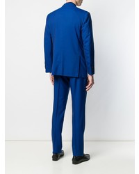 Синий костюм от Kiton