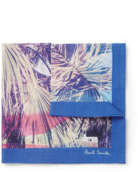 Синий нагрудный платок с принтом от Paul Smith