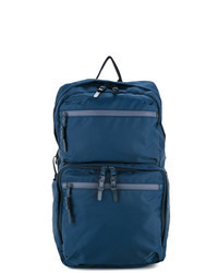 Синий нейлоновый рюкзак