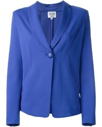 Женский синий пиджак от Armani Collezioni