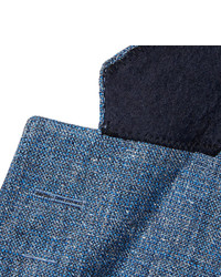 Мужской синий пиджак от Richard James