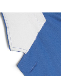 Мужской синий пиджак от Richard James