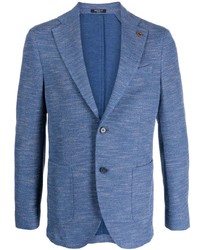Мужской синий пиджак от BRERAS MILANO