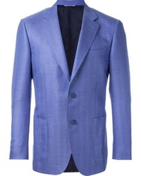 Мужской синий пиджак от Canali