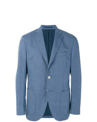 Мужской синий пиджак от Cantarelli