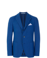 Мужской синий пиджак от Cantarelli